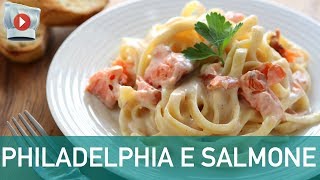 Pasta Philadelphia e Salmone [upl. by Akemahc]