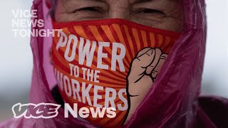 One of America’s Largest Unions Is Joining the Fight Against Amazon [upl. by Drahser]