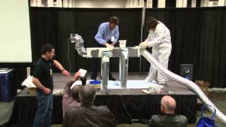 Duct Sealing Demonstration [upl. by Aytnahs]