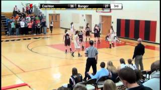 Girls Basketball Bangor vs Cashton [upl. by Pillow]