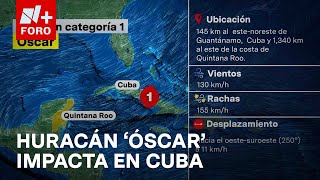 Huracán Óscar toca tierra en Cuba en la provincia de Guantánamo  Las Noticias [upl. by Minica116]