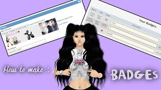 IMVU Creator  How to make badges [upl. by Normalie]