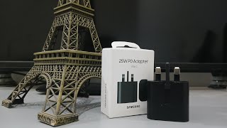 Samsung 25W Super Fast Charger PD Adapter [upl. by Etsirk172]