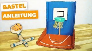 Tischbasketball SELBER BASTELN  DIY  TOGGO Bastelanleitung [upl. by Par]