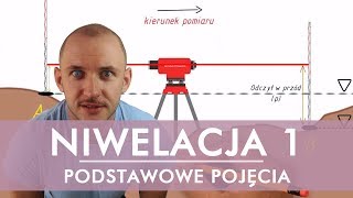 GEODEZJA  podstawowe pojęcia z niwelacji [upl. by Faubion]