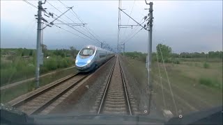 Cabview ED250 Pendolino Warszawa Zachodnia  Kraków Główny 200kmh [upl. by Alolomo490]