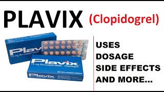 Clopidogrel Plavix Nursing Drug Card Simplified  Pharmacology [upl. by Conlon]