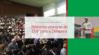 Discurso de Domingos Simões Pereira em Lisboa 1310 [upl. by Ellennej542]