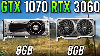 GTX 1070 vs RTX 3060 Tested in 2023 [upl. by Abigail]