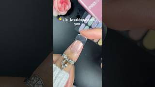 Nails for STRICT schools 😏 nailart nails naildesign manicure nailtech nailtutorial gelnails [upl. by Fernandes]