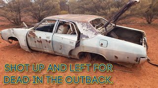 Pulling a pimptastic ZF Fairlane from the outback [upl. by Deragon754]