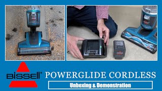 Bissell Powerglide Cordless Vacuum Cleaner Unboxing amp Demonstration [upl. by Rashida]