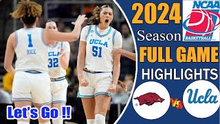 UCLA vs Arkansas Full Game Highlights Nov 18 2024  College Womens Basketball [upl. by Alidus]