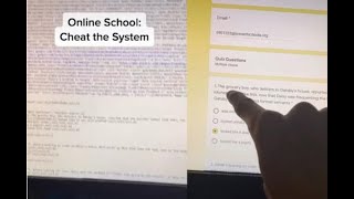 TikTok User Shows How to Cheat in Online Exams Netizens have Something Else to Say [upl. by Moss]