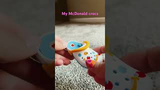 ￼McDonald toy 🧸 crocs viralvideo mcdonalds shorts [upl. by Eiruam]