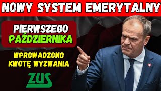 Nowy odważny plan emerytalny w Polsce ZUS zapowiada przełomowe zmiany emerytalne dla seniorów [upl. by Uriiah323]