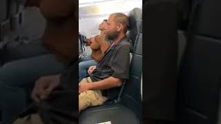 Guy SMOKES A CIGARETTE ON AIRPLANE [upl. by Timofei]