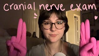 asmr  cranial nerve exam [upl. by Zsamot]