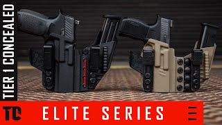 Tier 1 Concealeds Newest Holsters  ELITE Series [upl. by Aerdnua215]