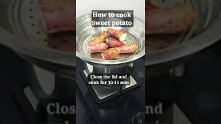 Sweet potato sakarkand recipes yt shorts [upl. by Ymer715]