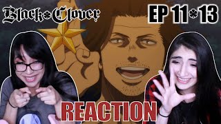 YOU GET A GOLD STAR  Black Clover Episodes 1113 Reaction Highlights [upl. by Radford]