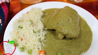 Receta de Mole verde Pipian 100 Mexicano  Chapis y Hack [upl. by Ardnosac]