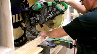 Adjusting A Miter Saw For Accurate Cuts [upl. by Spalla]