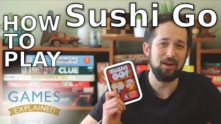 How to play Sushi Go  Games Explained [upl. by Pylle]