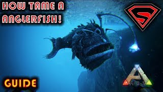 ARK HOW TO TAME A ANGLERFISH 2020  EVERYTHING YOU NEED TO KNOW ABOUT TAMING A ANGLERFISH IN ARK [upl. by Misa]