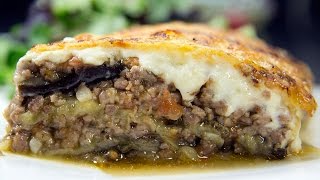 Moussaka traditionnelle faite maison  cest facile et délicieux [upl. by Guimond]