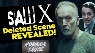 SAW X Deleted Scene REVEALED [upl. by Erund]