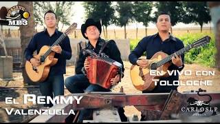 Remmy Valenzuela  La Venia Vendita amp Nadie Es Eterno En Vivo Con Tololoche [upl. by Luanne]