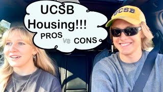 UCSB Dorms UPDATE Housing Ups and Downs  more college haul [upl. by Aedrahs]