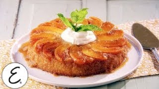 Sweet Peach UpsideDown Cake  Emeril Lagasse [upl. by Greene581]