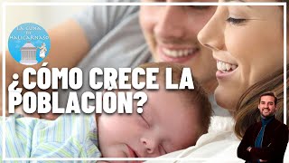 ¿Cómo CRECE la POBLACIÓN Natalidad 👶 mortalidad ☠️ y pirámides de población 🔼 [upl. by Elsinore]