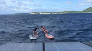 Location de catamaran avec skipper  école de croisière  stage de voile aux Antilles [upl. by Enna250]