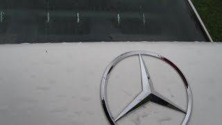 How to Replace Mercedes Trunk Badge Emblem [upl. by Ajssatan949]