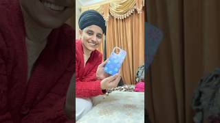 Chalo paint kriye is boring je phone cover nu into pastel colours 🎨 minivlog shorts DIY [upl. by Thierry]