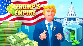 Trumps Empire Idle game Gameplay  iOS Android Casual  Simulation Game [upl. by Glen]