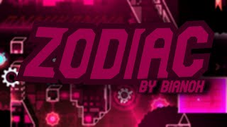 4k Showcase Zodiac by Bianox and more  Geometry Dash [upl. by Mapel]