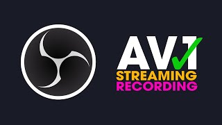 Stream or Record in AV1 in OBS  AV1 Encoding in OBS for Streaming and Recording [upl. by Lerret319]