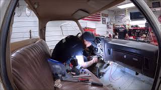 Removing of the Dodge D150 dash [upl. by Ahsitak]