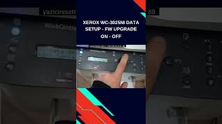 xerox Workcentre 3025NI Data Setup  Fw Upgrade [upl. by Roselyn]