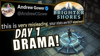 Brighter Shores STAT WIPE DRAMA EXPLAINED What Happened on Day 1 [upl. by Retepnhoj728]