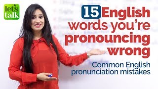 15 English words you’re mispronouncing Common Pronunciation mistakes with difficult English words [upl. by Silva]