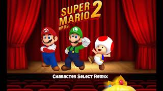 Super Mario Bros 2  Character Select Remix [upl. by Terpstra84]