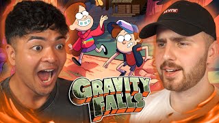 WE FINALLY WATCHED GRAVITY FALLS  Gravity Falls Episode 1 REACTION  REVIEW [upl. by Leelah]