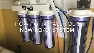 How to Install Your RODI System from Melevs Reef [upl. by Arabrab]