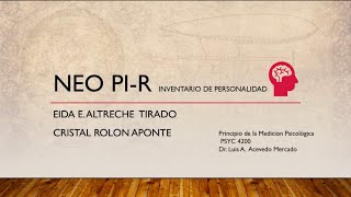 Inventario NEO de la Personalidad Revisado NEO PI R [upl. by Nylinej576]