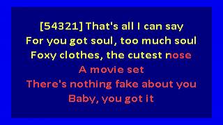 Brenton Wood  Baby you got it karaoke [upl. by Pirnot358]